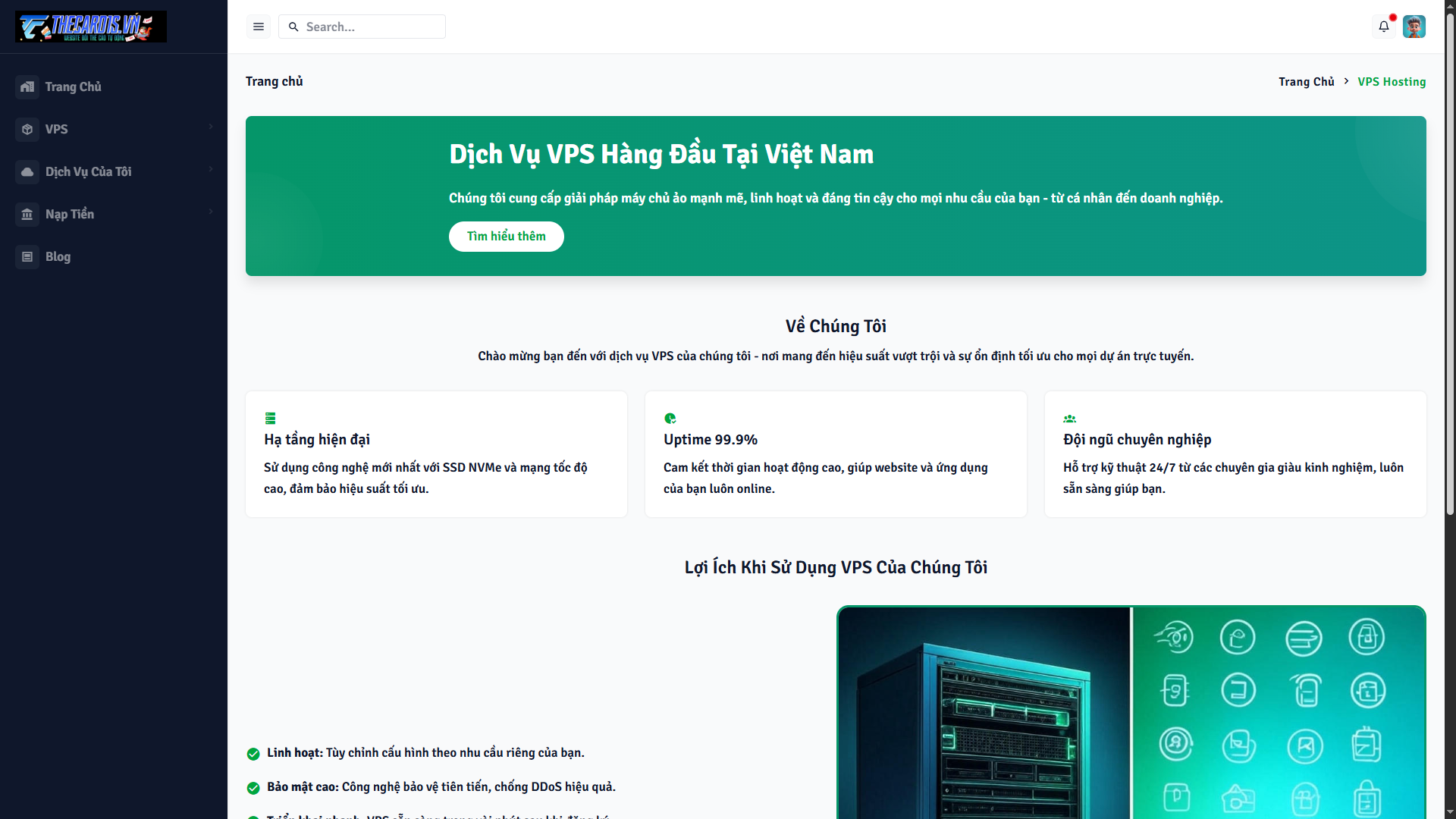 Shop Bán Vps Thủ Công